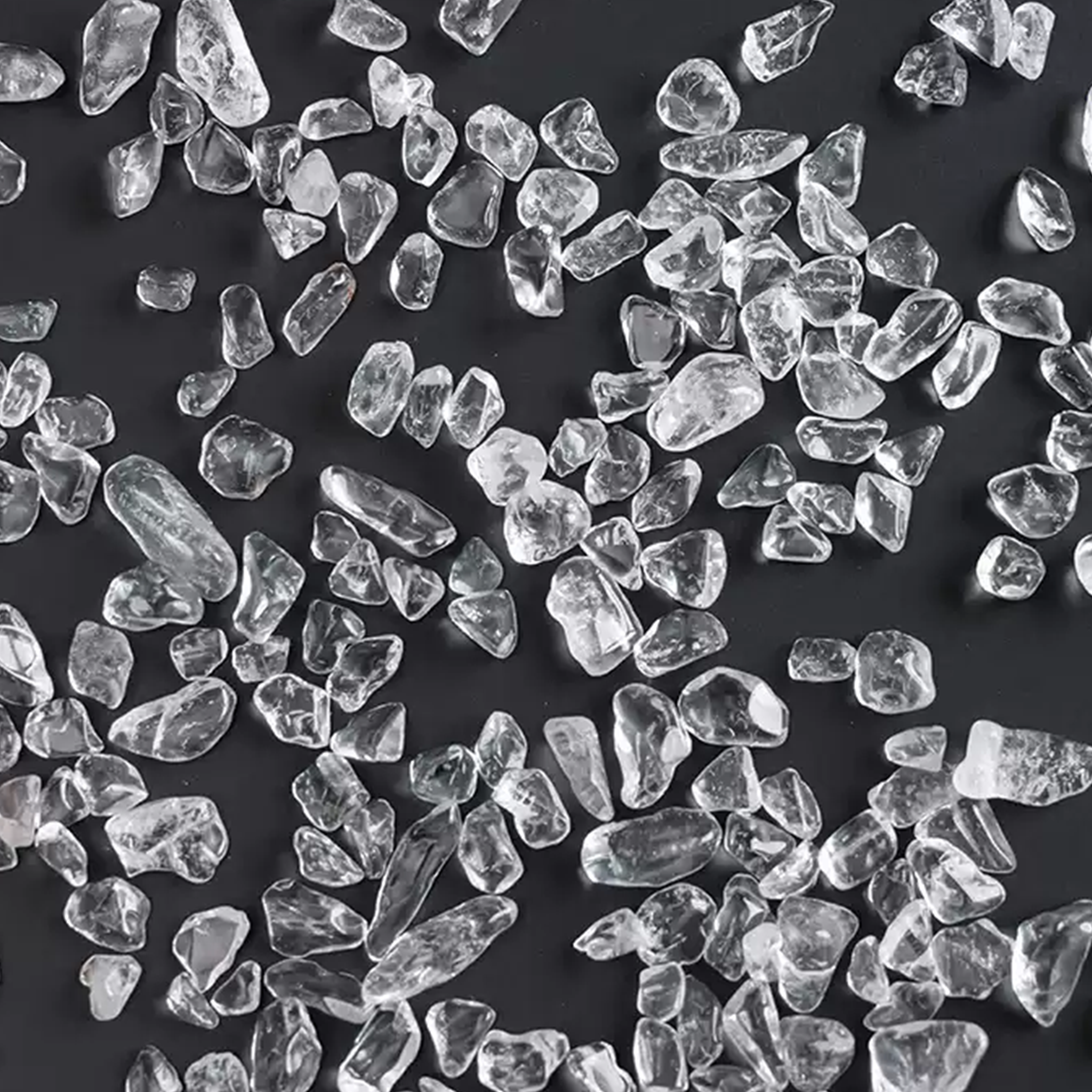 Healer Clear Quartz Chips | 100g Natural Reiki-Charged Healing Stones for DIY & Decor