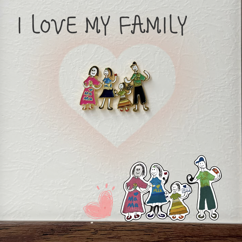 Turn kids' art into keepsakes — Custom Jewelry from Children's Drawings — One-of-a-Kind Accessories & Childhood Keepsakes