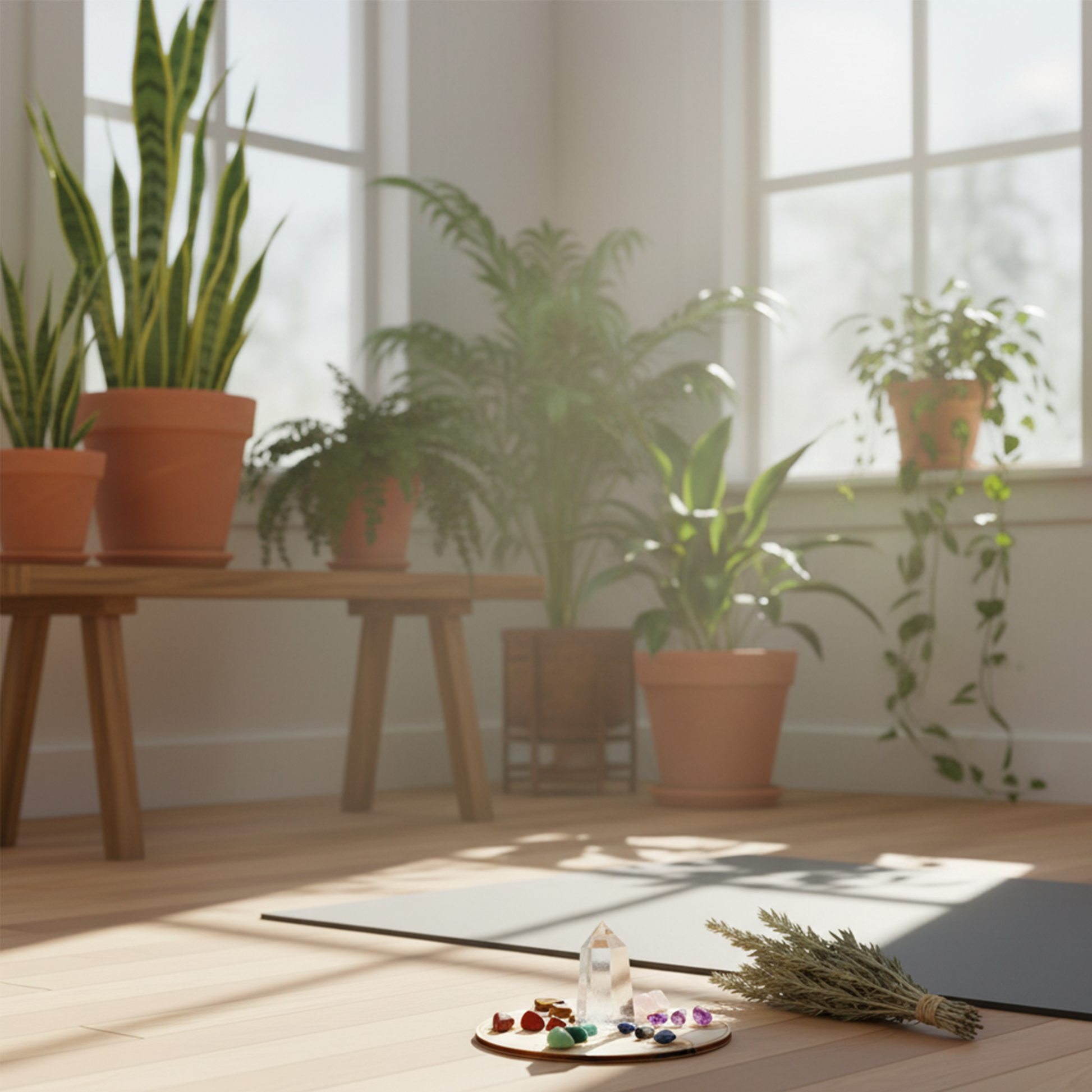 chakra balancing meditation altar kit