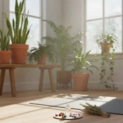 chakra balancing meditation altar kit