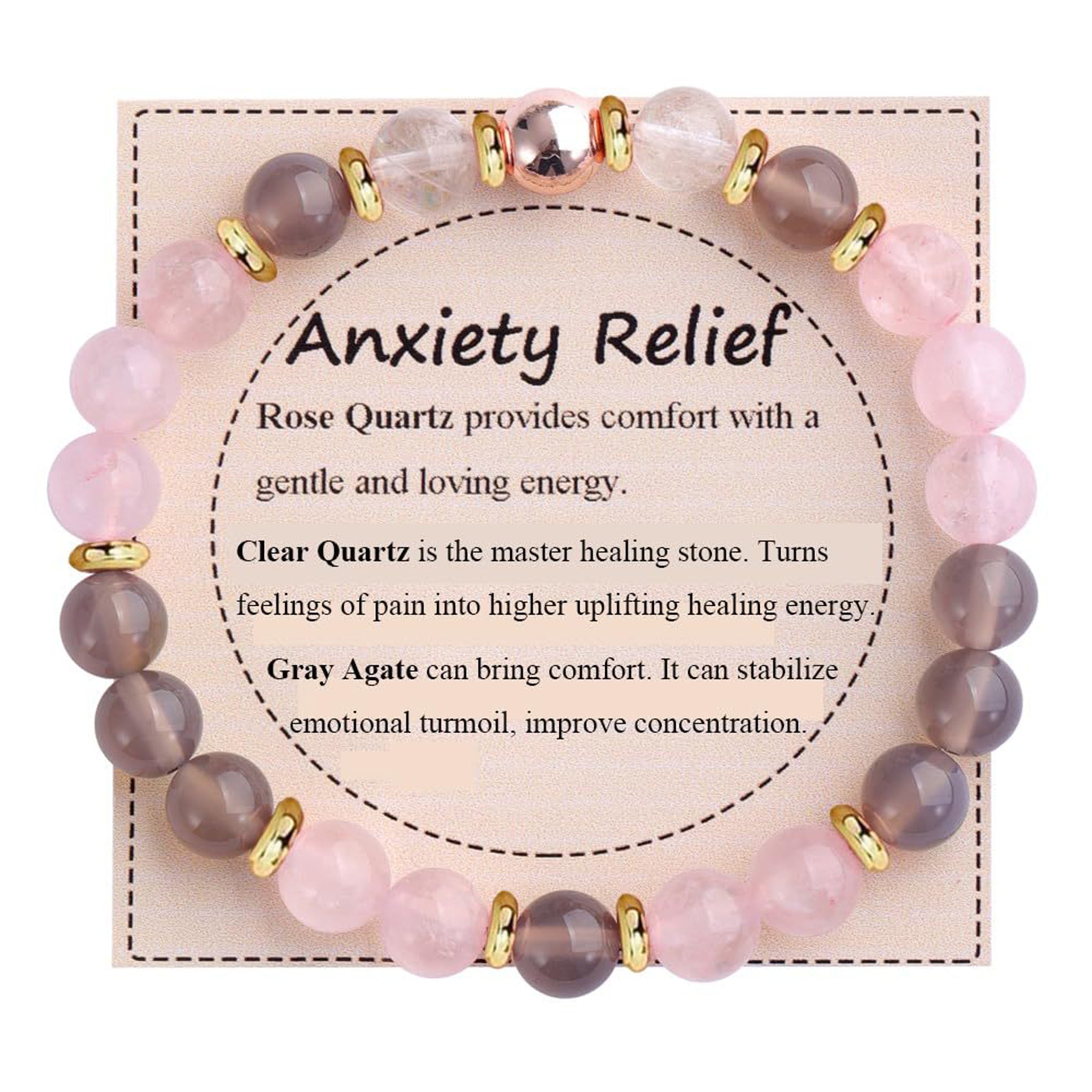 Reiki Infused Crystal Bracelet - Intentions Collection