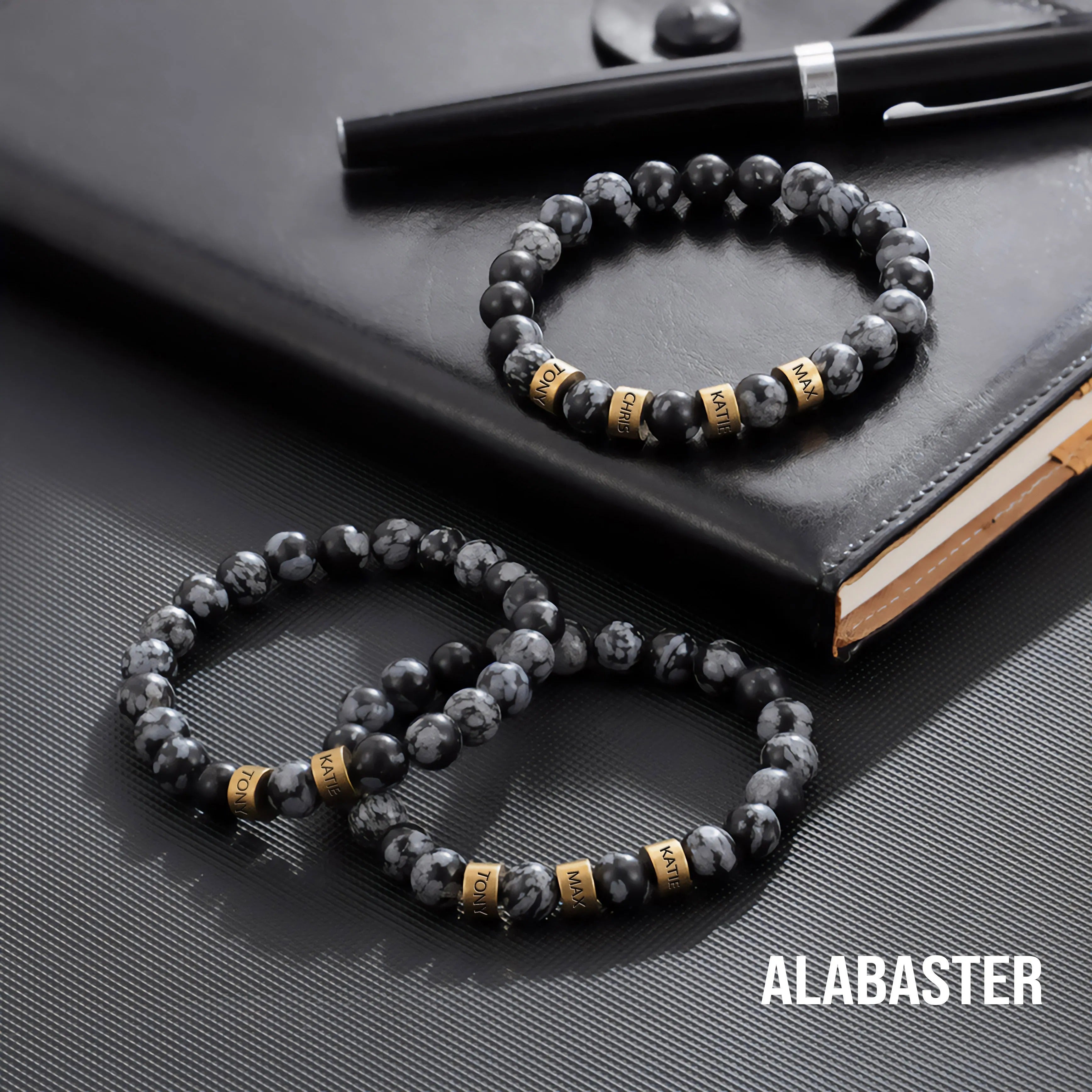 Stone Beads Bracelet for Men