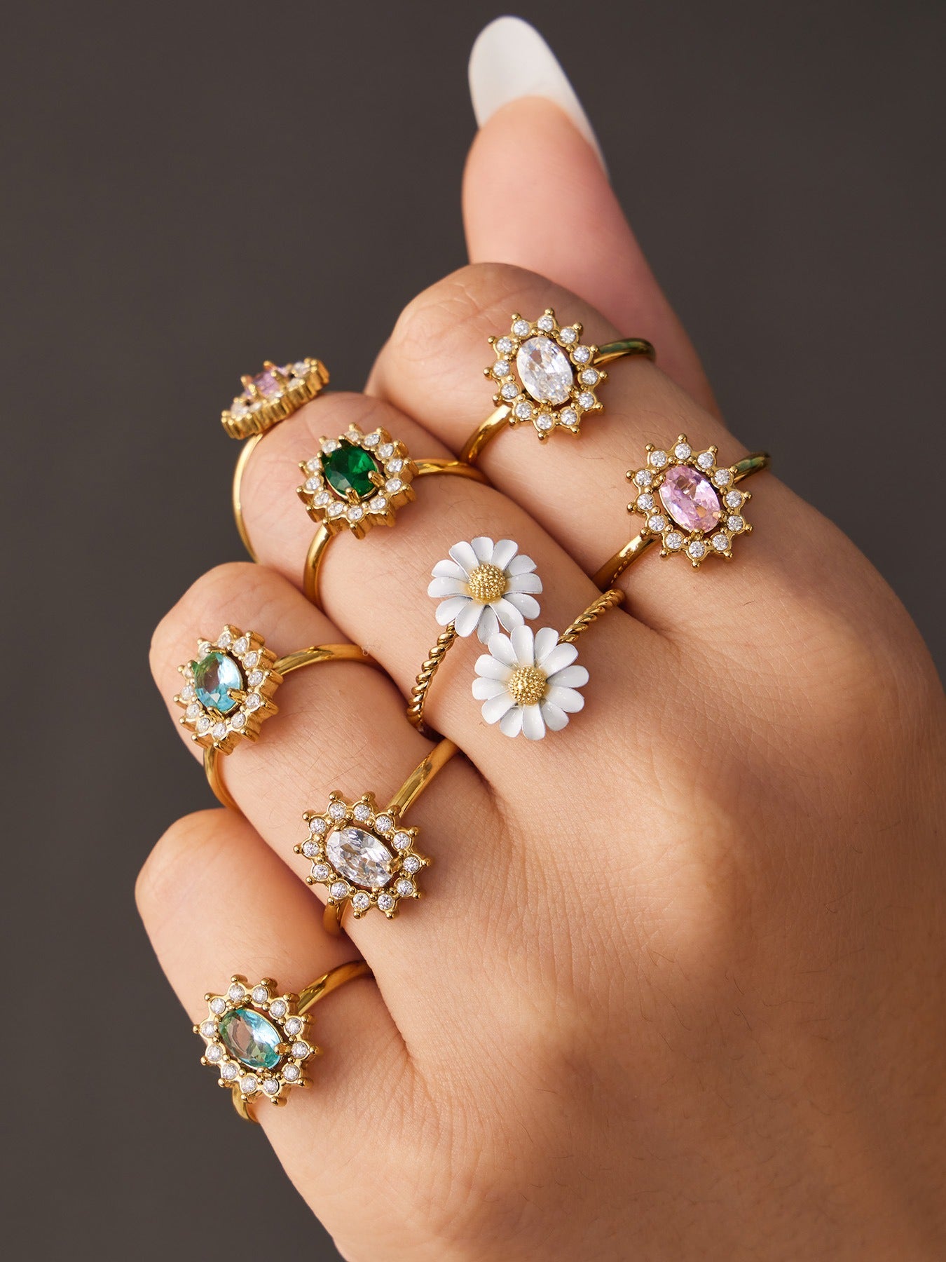 Blooming Daisy Ring